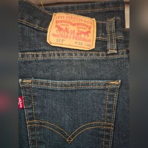 Levi's Dark Blue Jeans